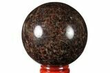 Polished Garnetite (Garnet) Sphere - Madagascar #132078-1